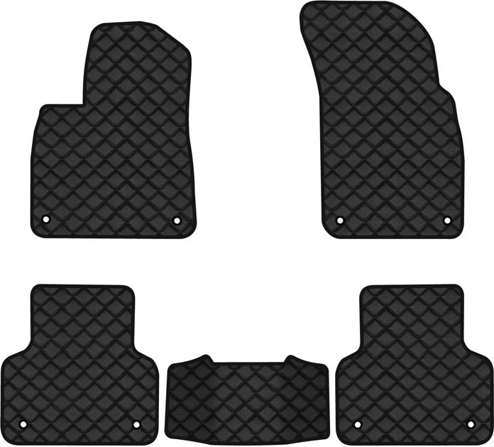 Килимки з екошкіри в салон авто EVAtech ECO для Q8 Audi 2018 1 покоління SUV EU AU1571CGK5AV8BB