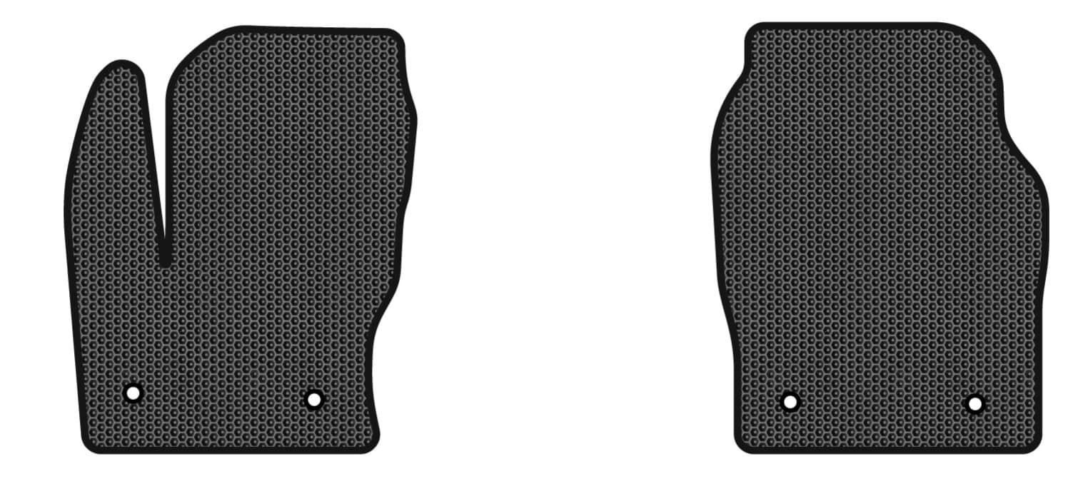 EVA коврики в салон авто передние EVAtech для Kuga Restyling Ford 2016-2019 2 поколение SUV EU FD3563AV2FC4SBB