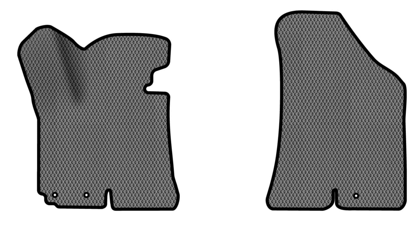 EVA коврики в салон авто передние EVAtech для Sportage (SL) Kia 2010-2015 3 поколение SUV EU (KI1323AE2LA3RGB)