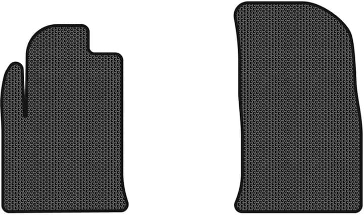 EVA коврики в салон авто передние EVAtech для Fiesta (Mark 6) 5-doors Ford 2002-2009 5 поколение Htb EU FD3335A2SBB