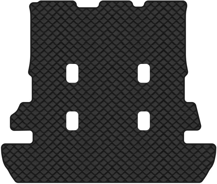 Килимок з екошкіри в багажник авто EVAtech ECO для Land Cruiser (200) 7 seats Restyling Toyota 2013-2021 1 покоління SUV EU TY31634B1BBB