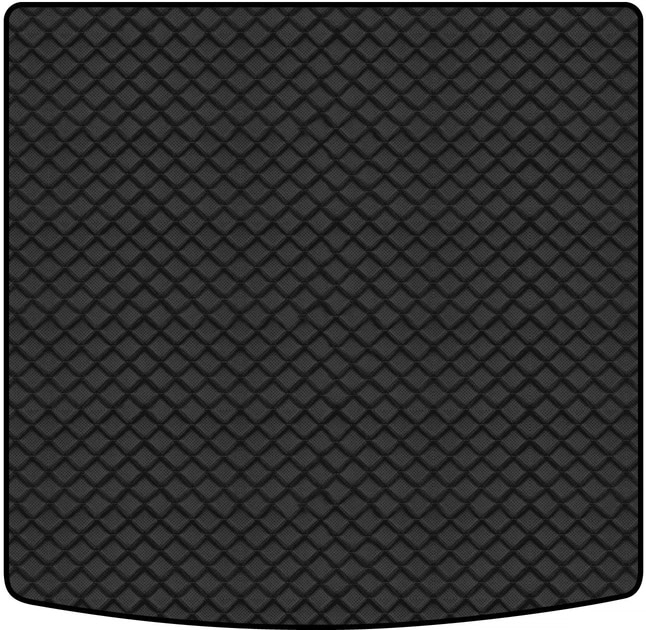 Килимок з екошкіри в багажник авто EVAtech для Kodiaq Restyling 5 seats Skoda 2021-2024 1 покоління SUV EU (SK43100B1BBLB)