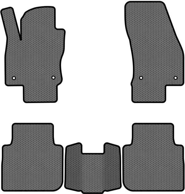 EVA килимки в салон авто EVAtech для Tiguan Allspace 7 seats Volkswagen 2016-2020 1 покоління SUV USA (VW1727CL5AV4SGB)