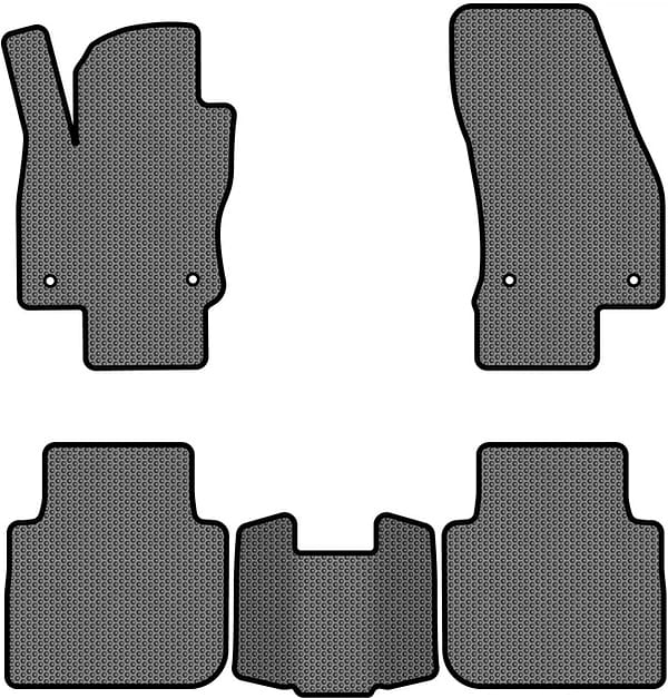 Фото - EVA килимки в салон авто EVAtech для Tiguan Allspace 7 seats Volkswagen 2016-2020 1 покоління SUV USA (VW1727CL5AV4SGB)
