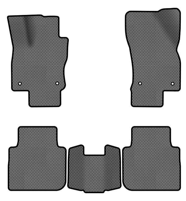 Фото - EVA килимки в салон авто EVAtech для Tiguan Allspace 7 seats Volkswagen 2016-2020 1 покоління SUV USA (VW1727CC5AV4RGB)