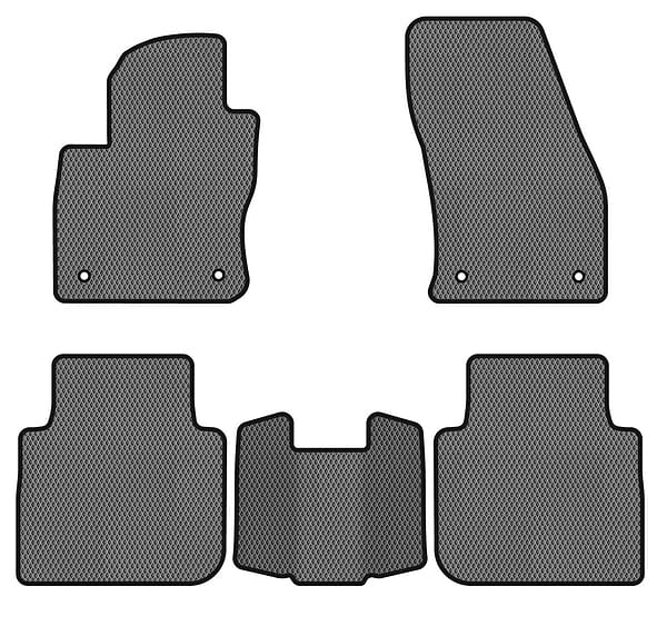 Фото - EVA коврики в салон авто EVAtech для Tiguan Allspace 5 seats Volkswagen 2016-2020 1 поколение SUV USA (VW13965CS5AV4RGB)