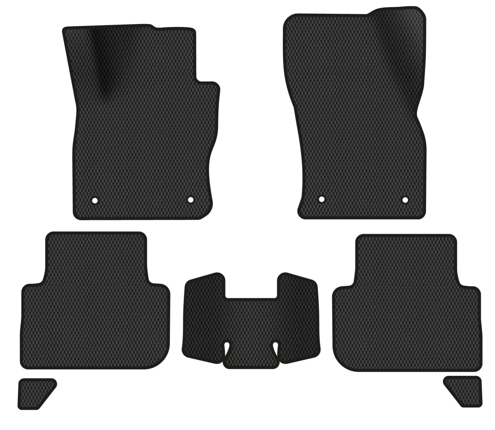 EVA килимки в салон авто EVAtech для Tiguan (Mk 2) Restyling Volkswagen 2020 2 покоління SUV EU (VW41380CO7AV4RBB)