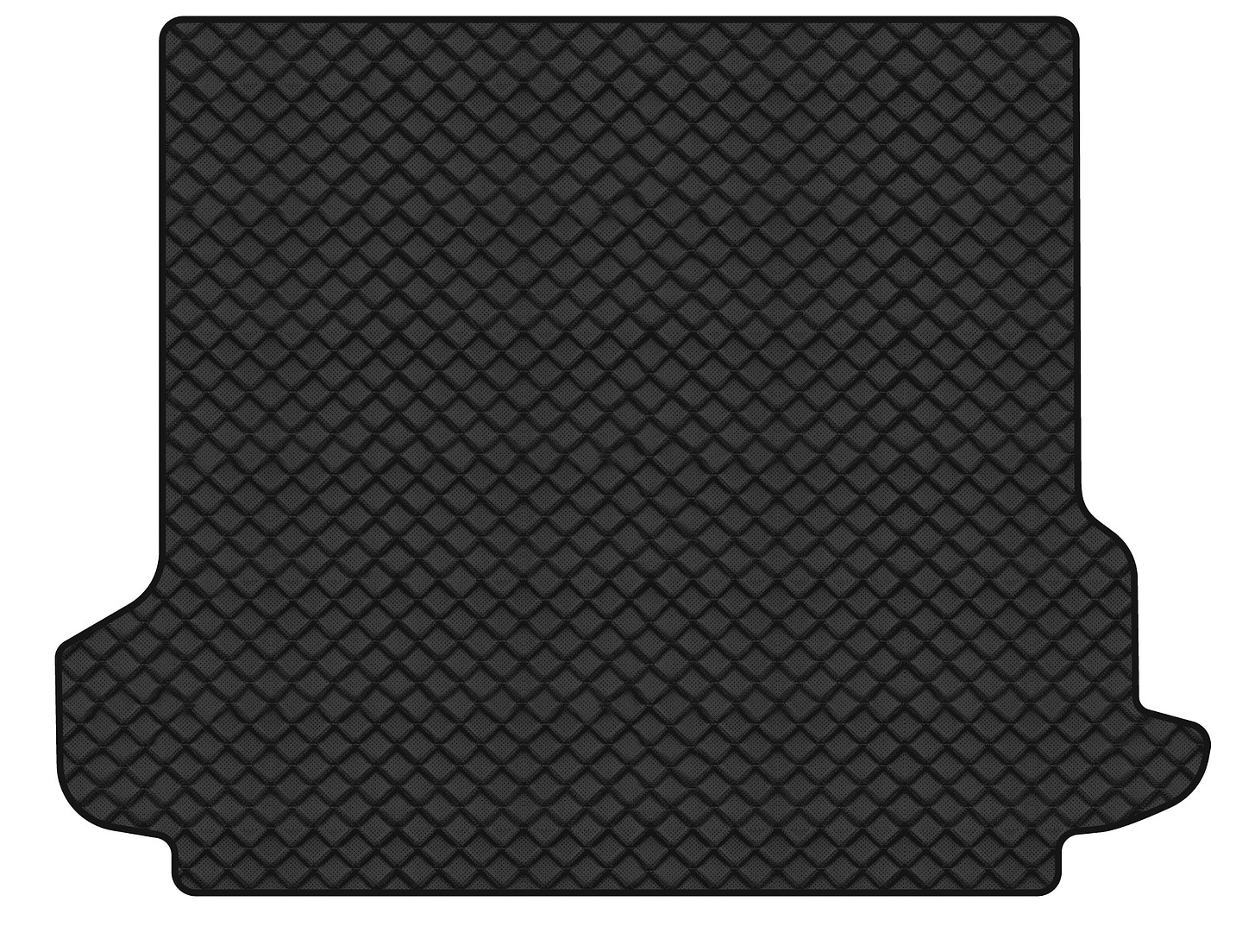 Килимок з екошкіри в багажник авто EVAtech ECO для Land Cruiser Prado (150) 5 seats Restyling Toyota 2013-2023 4 покоління SUV EU TY11532B1BBB