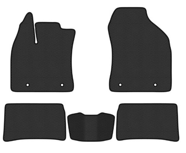 EVA килимки в салон авто EVAtech для CT 200h Lexus 2011-2018 1 покоління Htb USA LS21997CV5TL4RBB