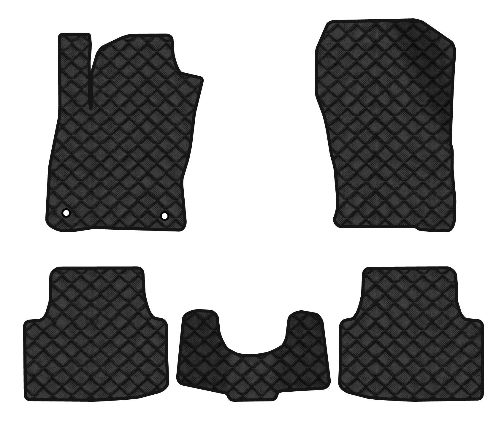 Коврики из экокожи в салон авто EVAtech ECO для Formentor Cupra 2020 1 поколение SUV EU CU41978CN5AV2BBB