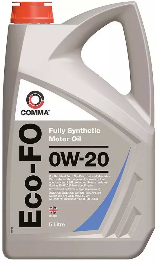 Масло для авто COMMA ECO-FO 0W-20 5л (ECOFO5L)