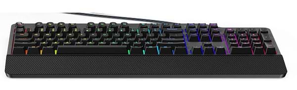 Фото - Клавіатура дротова ігрова Lenovo Legion K500 RGB Mechanical Gaming Keyboard UKR (GY41L16650)