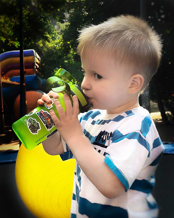 Фото - Пляшка для води UZspace 3034 Frosted 350 мл тіффані