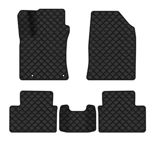 Фото - Коврики из экокожи в салон авто EVAtech для Ceed (CD) Restyling Kia 2021 3 поколение Combi EU (KI12385CE5KH2BBB)