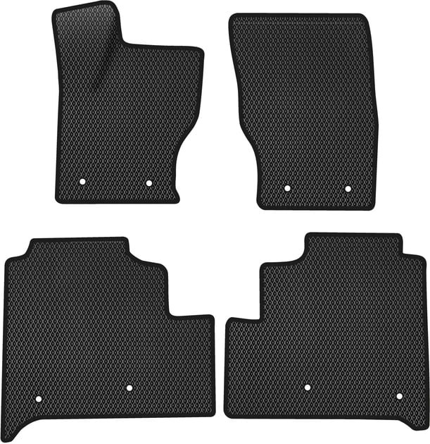 EVA коврики в салон авто EVAtech для Range Rover Hybrid (L405) Long Land Rover 2013-2021 4 поколение SUV EU LR11480PDC4KH8RBB