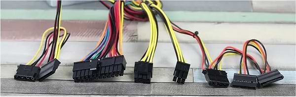 Фото - Блок живлення для ПК Gamemax ATX 450W з кабелем живлення (GM-450B)