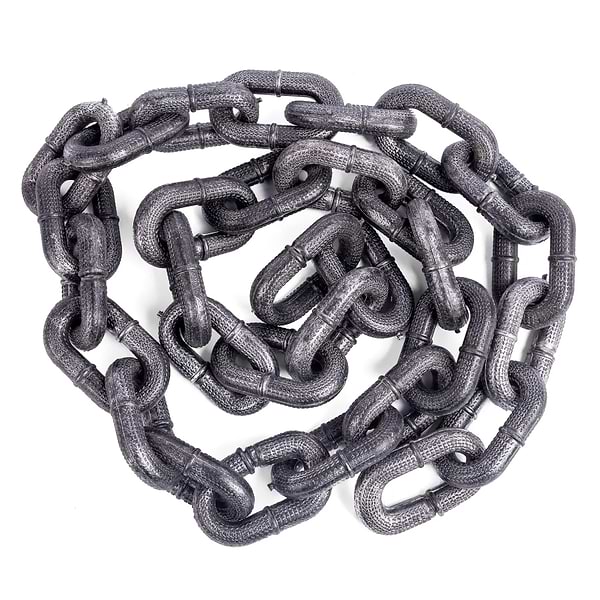 Фото - Декор Halloween YES! Fun Цепь для узника 150см, пластик (974374) Фото - Декор Halloween YES! Fun Цепь для узника 150см, пластик (974374)