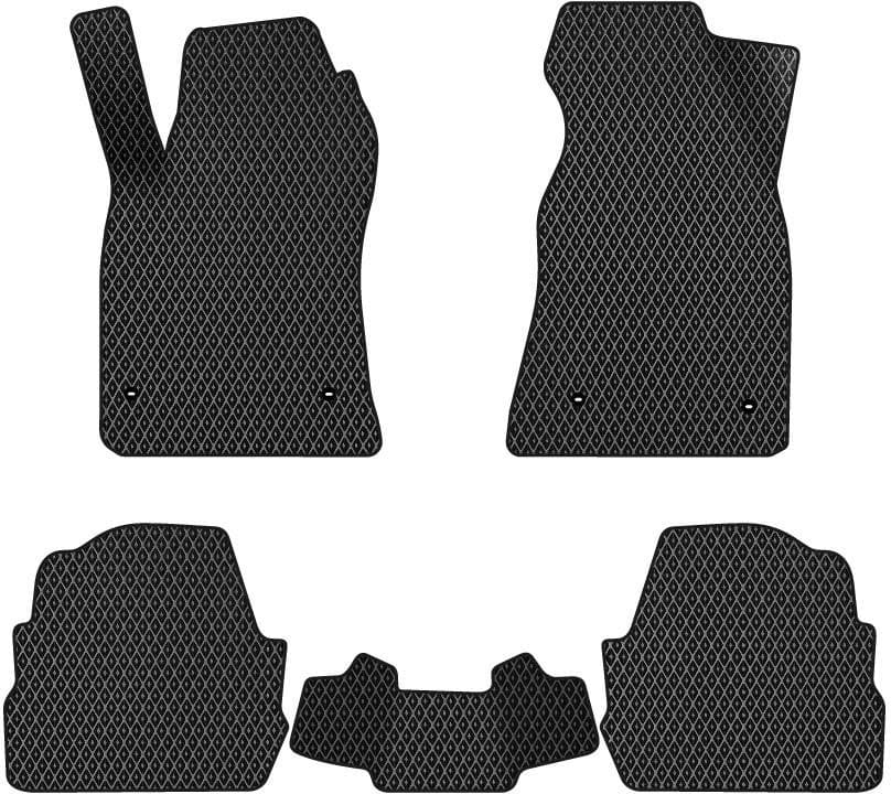 EVA килимки в салон авто EVAtech для A6 (C5) FWD Audi 1997-2001 2 покоління Sedan EU (AU12449C5TL4RBB)