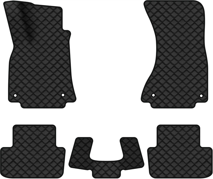 Килимки з екошкіри в салон авто EVAtech ECO для A4 (B8) Restyling Audi 2011-2015 4 покоління Sedan USA AU33567CD5AV4BBB