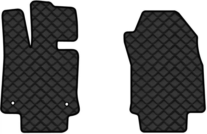 Коврики из экокожи в салон авто передние EVAtech для RAV4 (XA50) Hybrid Toyota 2018 5 поколение SUV USA TY14402AV2TL2BBB