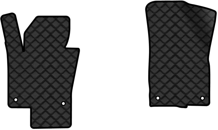 Килимки з екошкіри в салон авто передні EVAtech ECO для Passat (B6) (with armrest) Volkswagen 2005-2010 6 покоління Combi EU VW31276AT2TL4BBB