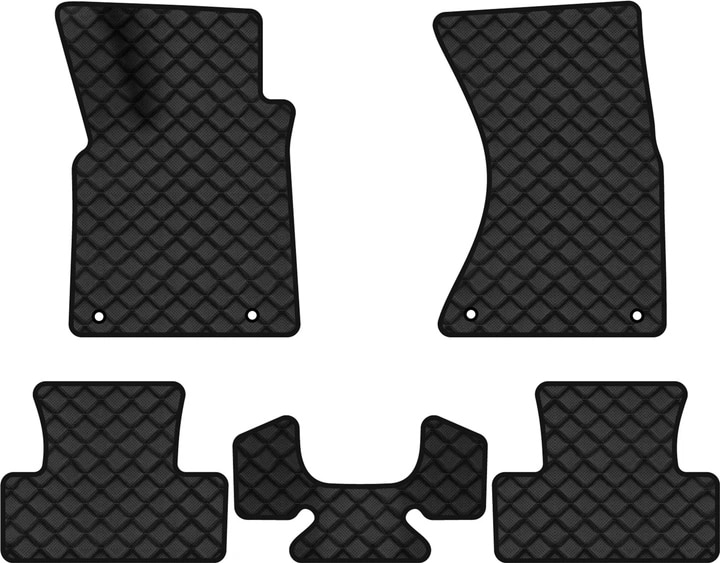 Килимки з екошкіри в салон авто EVAtech ECO для Q5 (8R) Quattro Restyling Audi 2012-2017 1 покоління SUV EU AU43930CD5AV4BBB