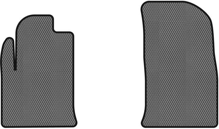 EVA коврики в салон авто передние EVAtech для Fiesta (Mark 6) 5-doors Ford 2002-2009 5 поколение Htb EU FD3335A2RGB