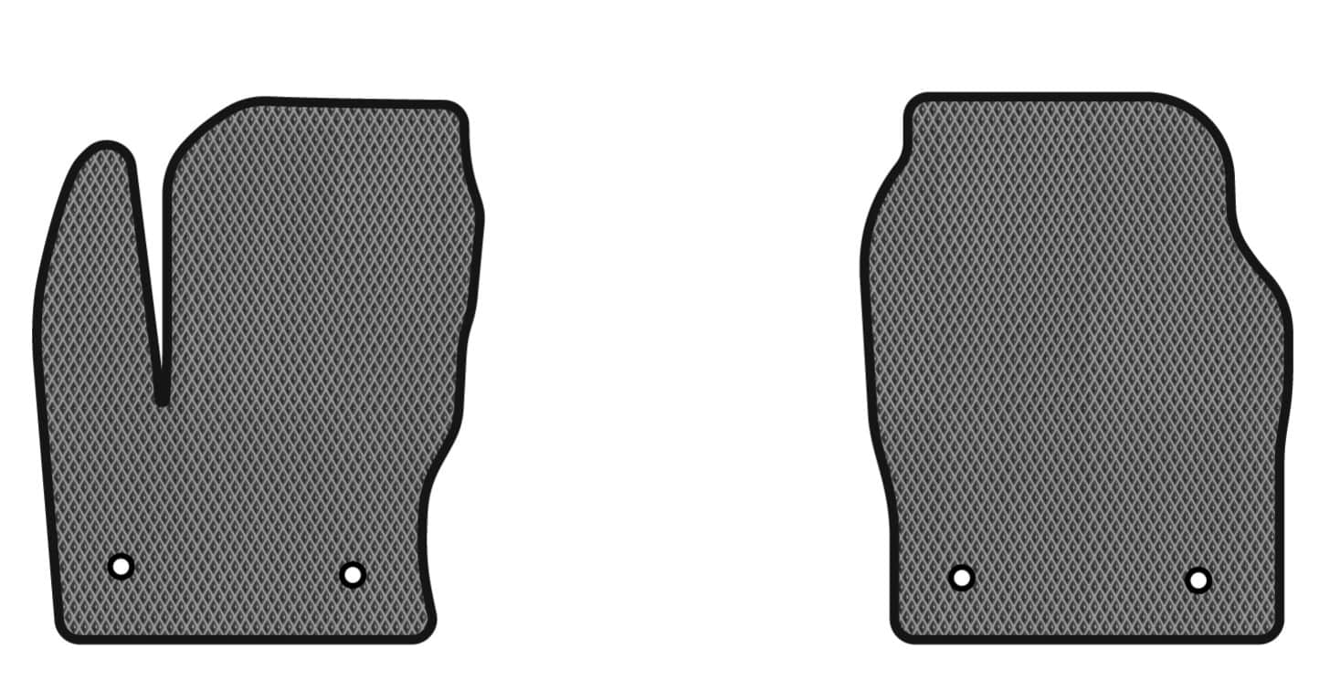 EVA килимки в салон авто передні EVAtech для Kuga Restyling Ford 2016-2019 2 покоління SUV EU FD3563AV2FC4RGB