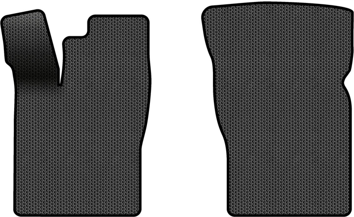 EVA коврики в салон авто передние EVAtech для Nexia Daewoo 1995-2016 1 поколение Htb EU DO31064A2SBB