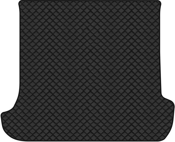 Коврик из экокожи в багажник авто EVAtech ECO для Land Cruiser Prado (120) 5 seats (Electric seats) Toyota 2002-2009 3 поколение SUV EU TY3249B1BBB