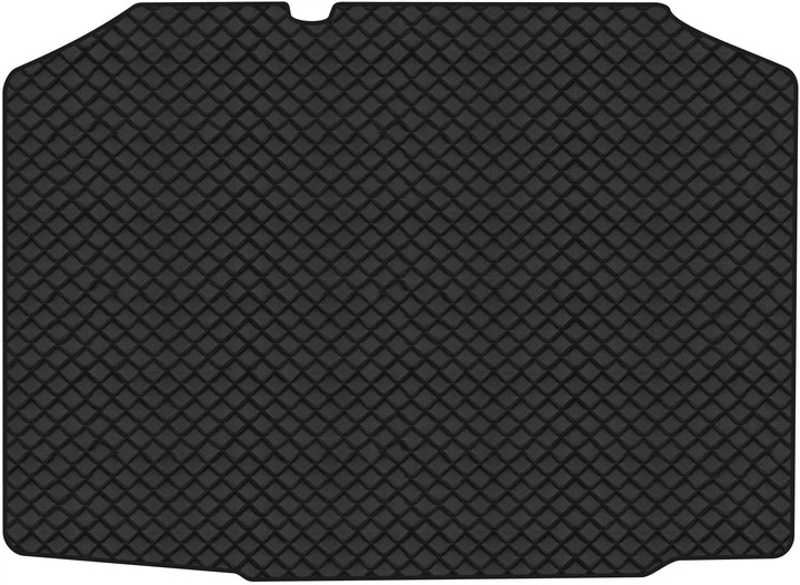 Килимок з екошкіри в багажник авто EVAtech для Fabia (5J) Skoda 2007-2014 2 покоління Htb EU (SK3500B1BBB)