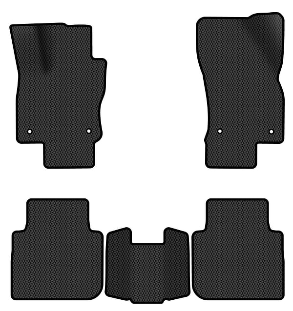 Фото - EVA килимки в салон авто EVAtech для Tiguan Allspace 7 seats Volkswagen 2016-2020 1 покоління SUV USA (VW1727CC5AV4RBB)