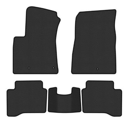 EVA коврики в салон авто EVAtech для Niro (DE) Plug-in Hybrid (Squib VL+VR) Kia 2016-2021 1 поколение SUV Korea (KI43231CBB5LA3RBB)