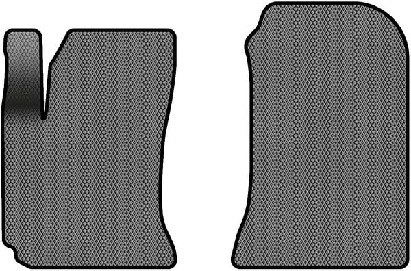 Фото - EVA коврики в салон авто передние EVAtech для Cerato (TD) Kia 2008-2012 2 поколение Sedan EU (KI3112A2RGB)