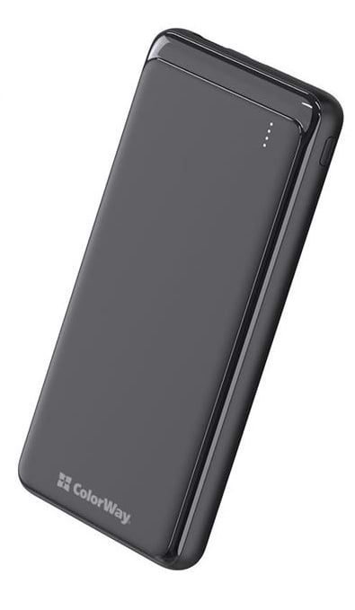 Батарея мобільна Colorway Slim PD 10000mAh Black (CW-PB100LPG3BK-PD)