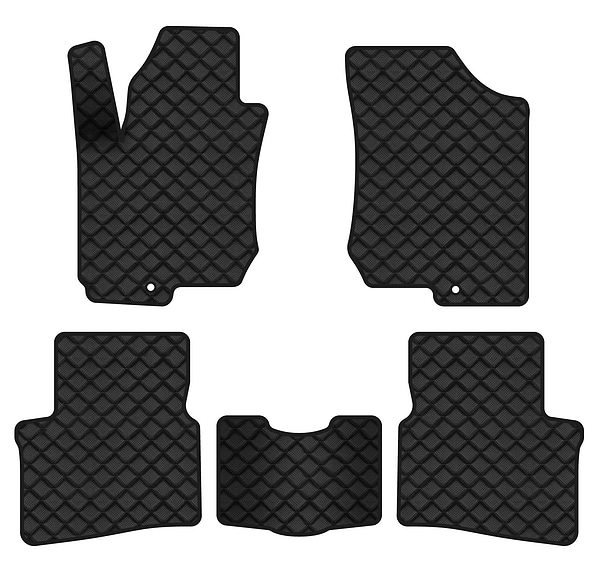 Фото - Коврики из экокожи в салон авто EVAtech для Ceed (ED) Kia 2006-2009 1 поколение Htb EU (KI3102CVO5AV2BBB)