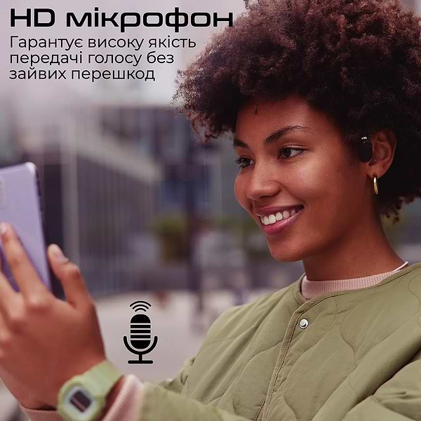 Фото - Уцінка - Навушники вкладиші бездротові Promate Ripple Black