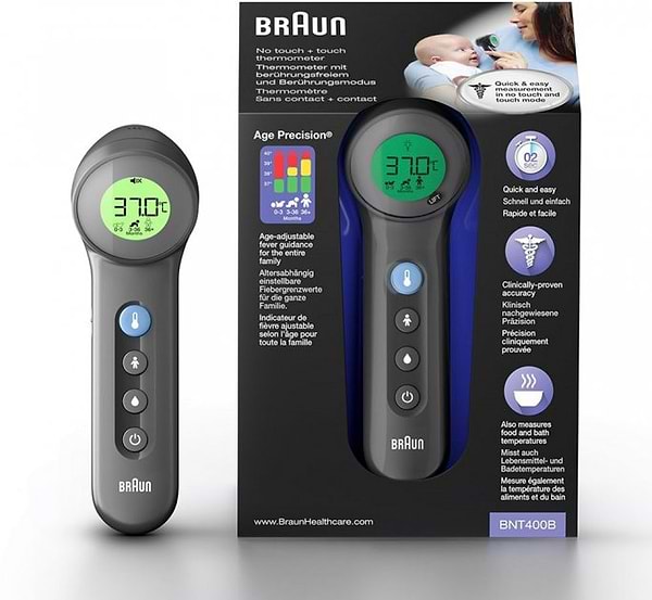 Фото - Термометр Braun BNT400 Black