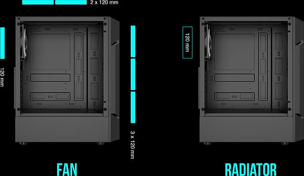 Фото - Корпус Gamdias AURA GC7 ARGB Mid-Tower (4711514500677)