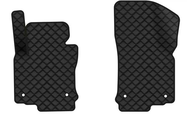 Килимки з екошкіри в салон авто передні EVAtech ECO для Golf (VI) MT Volkswagen 2009-2012 6 покоління Htb EU VW3261A2AV4BBB