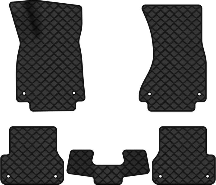 Килимки з екошкіри в салон авто EVAtech ECO для A6 (C7) Audi 2011-2017 4 покоління Combi EU AU31087CD5AV8BBB