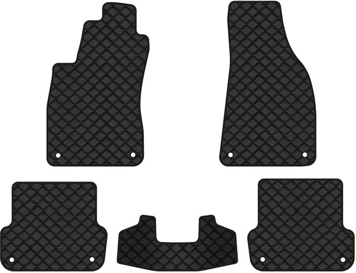 Килимки з екошкіри в салон авто EVAtech ECO для A4 (B6) MT Audi 2000-2004 2 покоління Sedan EU AU1408CG5AV8BBB