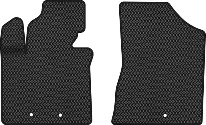 EVA коврики в салон авто передние EVAtech для Sorento (XM) 5 seats Restyling Kia 2012-2014 2 поколение SUV USA (KI13422AV2KH3RBB)