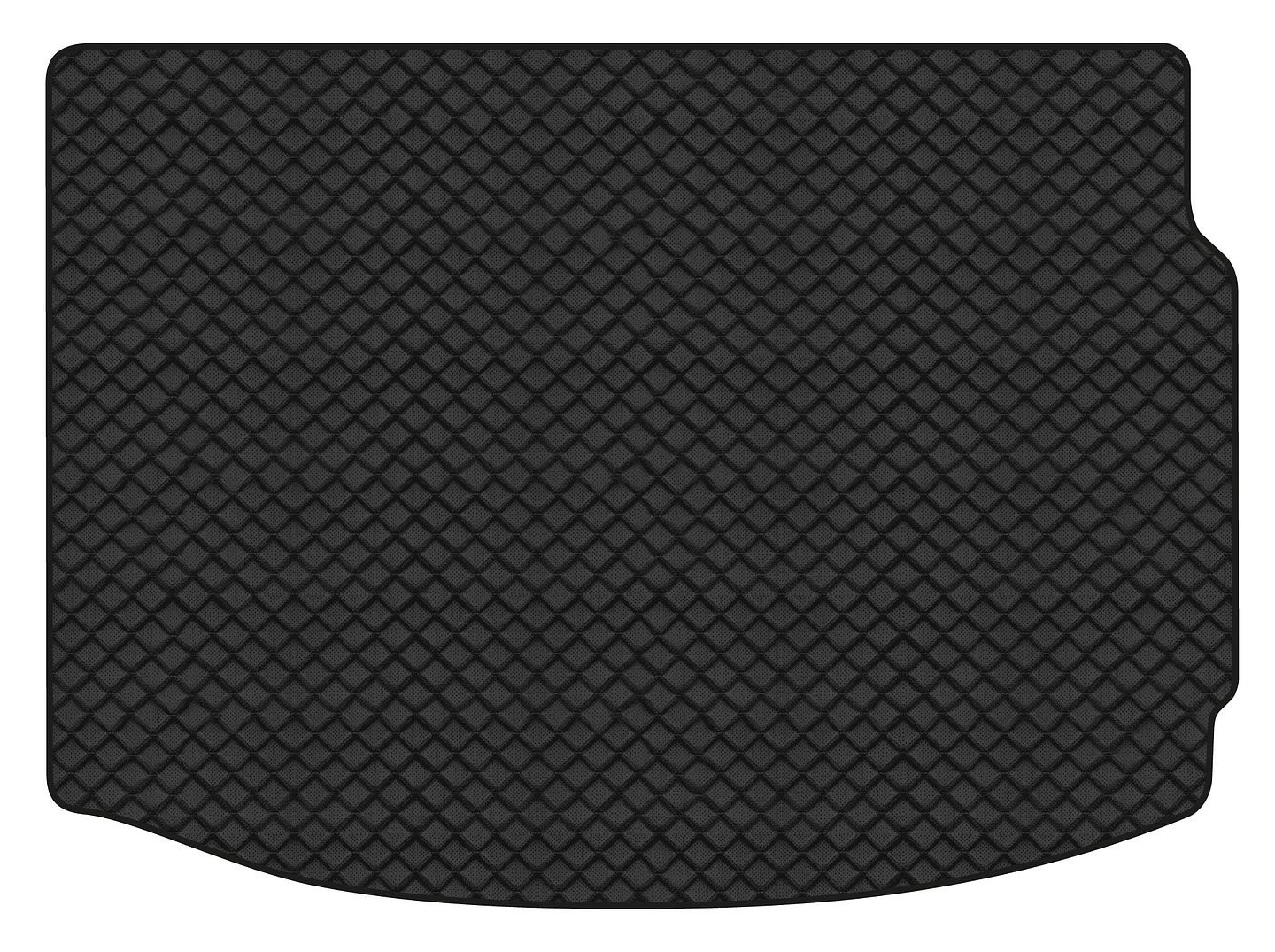 Килимок з екошкіри в багажник авто EVAtech ECO для Megane (III) 5-doors AT Renault 2008-2016 3 покоління Htb EU RT33180B1BBB