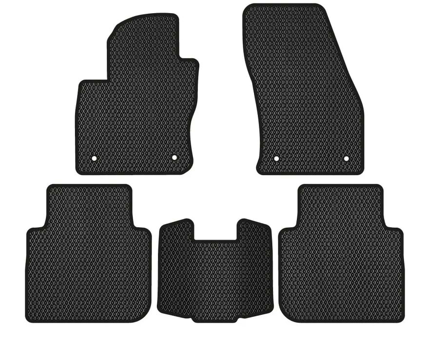 EVA коврики в салон авто EVAtech для Tiguan Allspace 5 seats Volkswagen 2016-2020 1 поколение SUV EU (VW13966CS5AV4RBB)