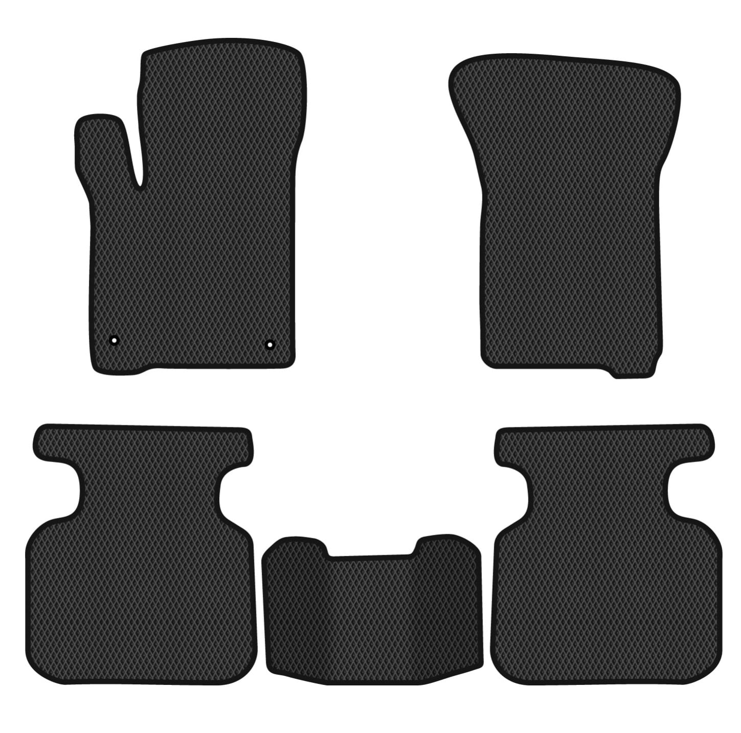 EVA килимки в салон авто EVAtech для Freemont Fiat 2011-2016 1 покоління SUV EU FT13773C5LA2RBB