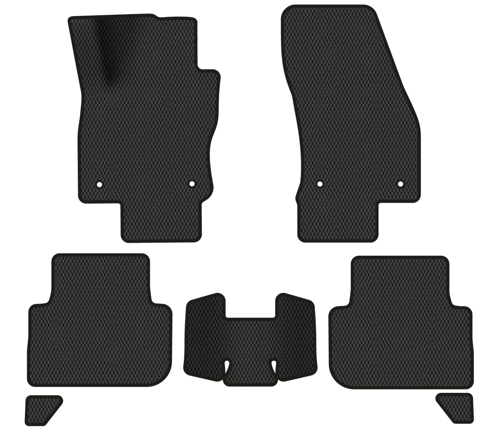 EVA килимки в салон авто EVAtech для Tiguan (Mk 2) Restyling Volkswagen 2020 2 покоління SUV EU (VW41380CK7AV4RBB)