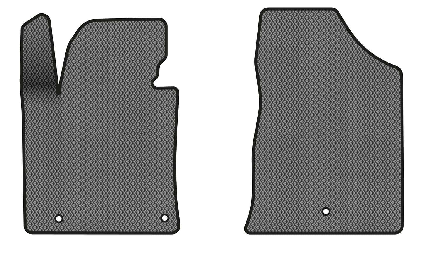 EVA коврики в салон авто передние EVAtech для Ceed (JD) Kia 2012-2018 2 поколение Htb EU (KI3106AV2KH3RGB)