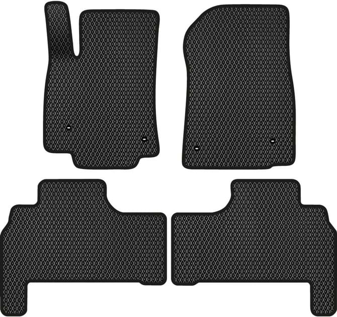 EVA коврики в салон авто EVAtech для LX 570 (URJ200) 7 seats Lexus 2008-2012 3 поколение SUV EU LS23186PC4TL4RBB