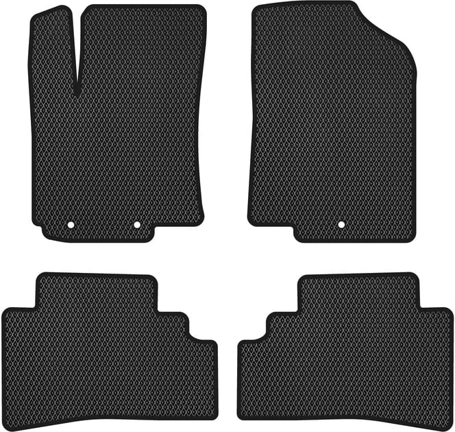 EVA коврики в салон авто EVAtech для Rio Kia 2011-2017 3 поколение Sedan EU (KI32966PVC4LA3RBB)